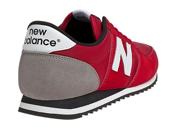 new balance rouge grise